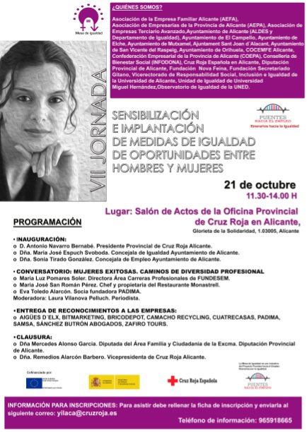 VII Jornadas Mesa de Igualdad con la participación de AEPA
