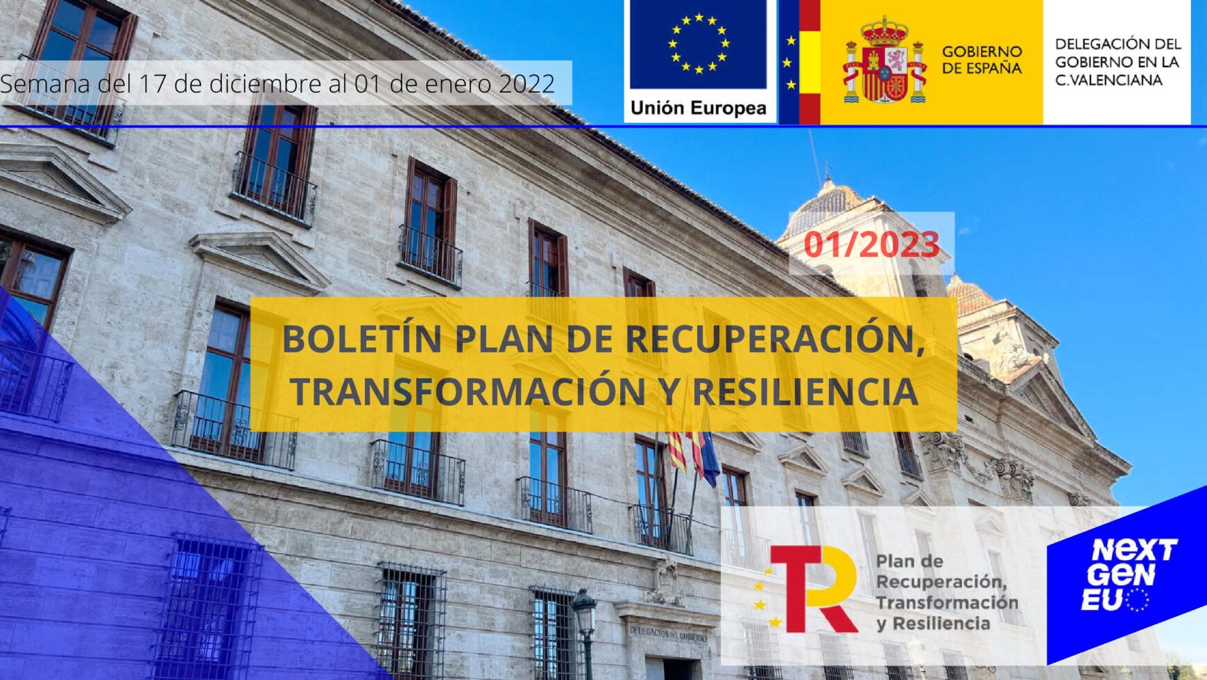 Boletín Plan de Recuperación Transformación y Resiliencia.