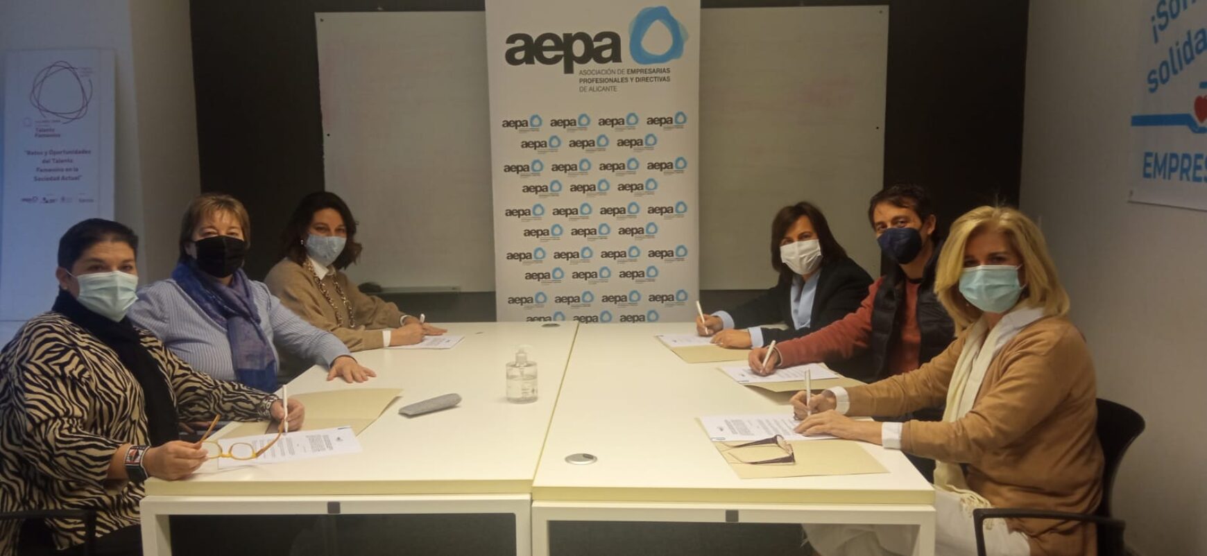 AEPA firma la ampliación de la red juntas y suma ya a 11 entidades y más de 1800 mujeres